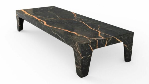Table basse rectangulaire en marbre port laurent