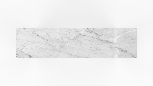 plateau rectangulaire marbre blanc