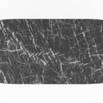plateau forme oblongue marbre gris